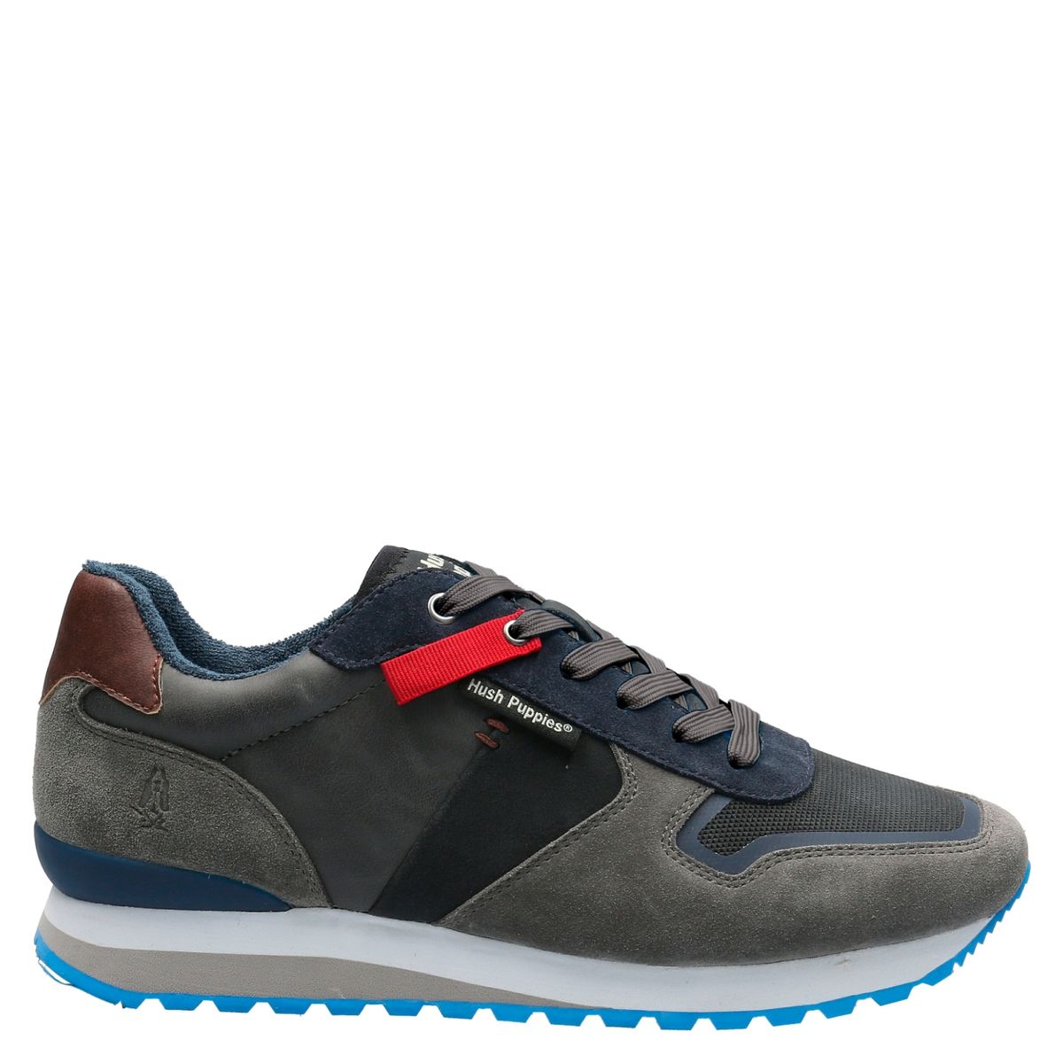HUSH PUPPIES - Veloc Cyb Zapatilla Urbana Hombre Gris Hush Puppies