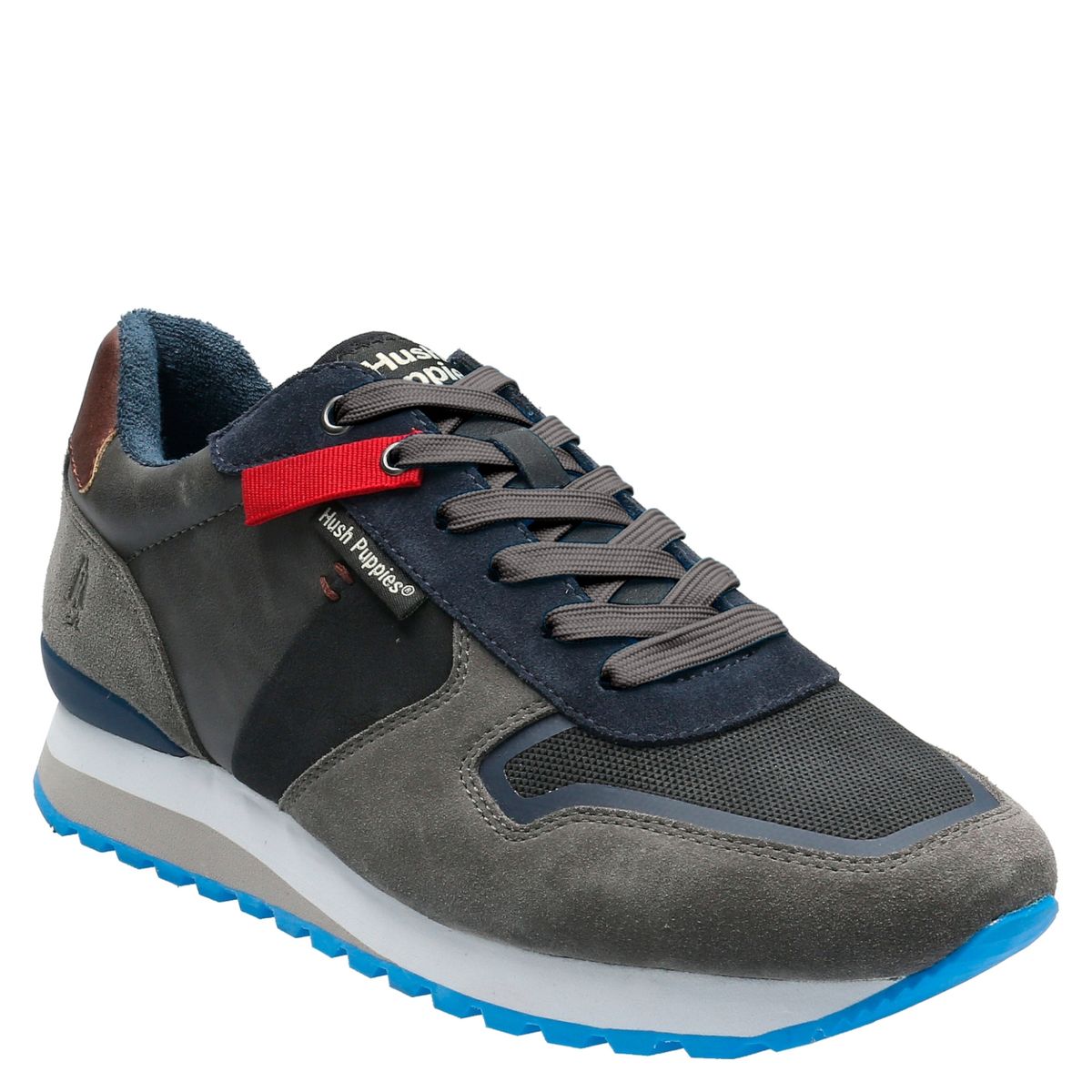 HUSH PUPPIES - Veloc Cyb Zapatilla Urbana Hombre Gris Hush Puppies
