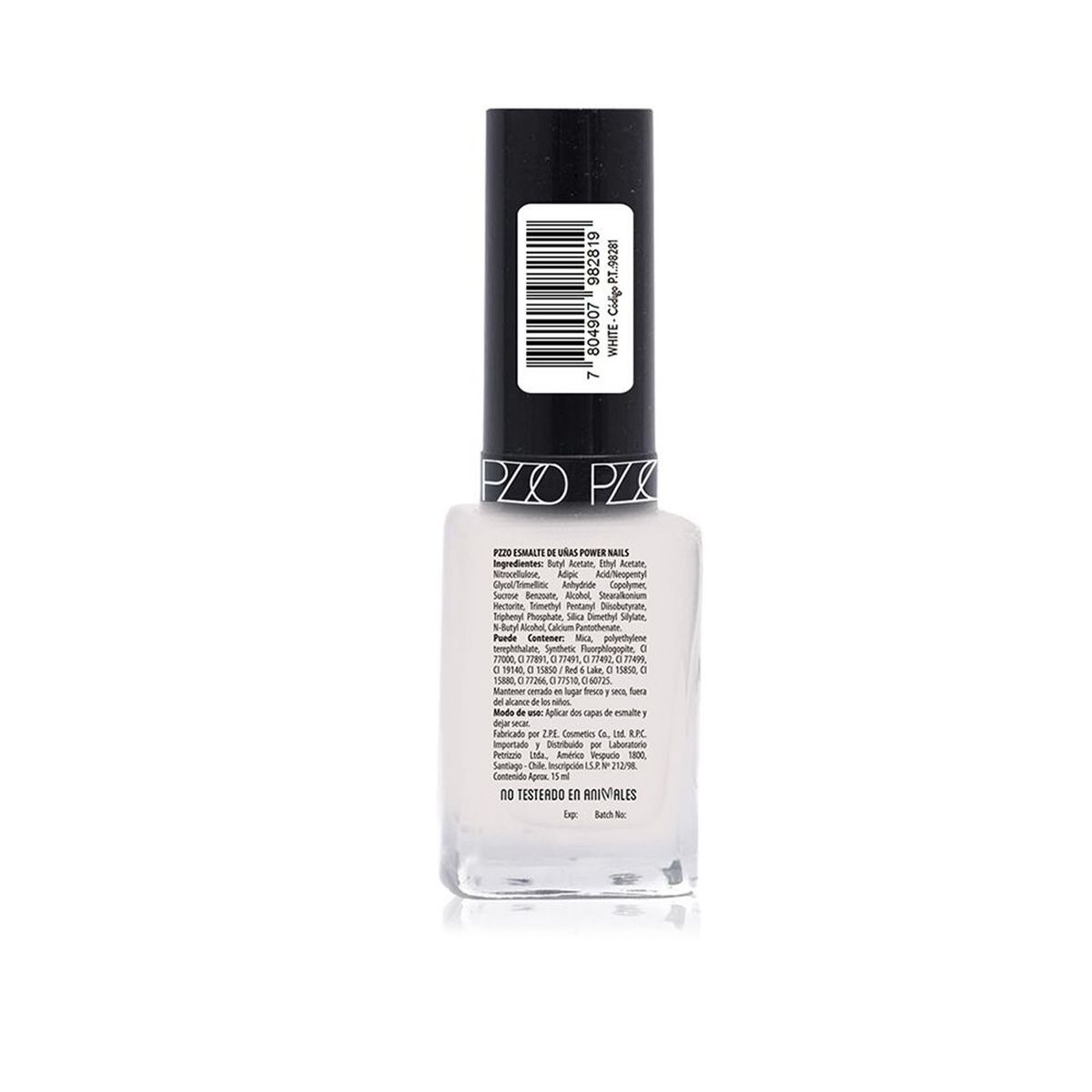 PETRIZZIO - Esmalte Power Nails Blanco Petrizzio