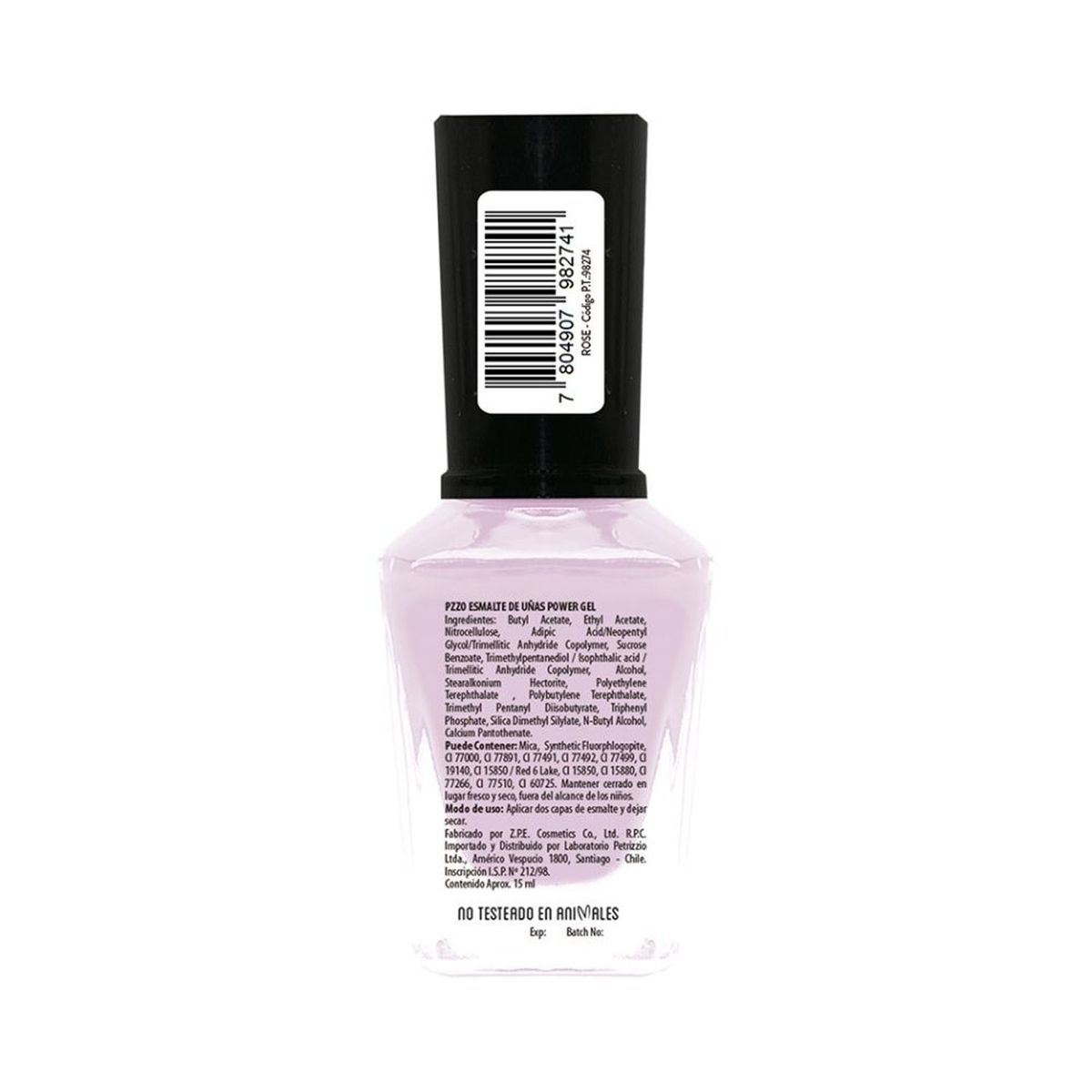 PETRIZZIO - Esmalte de uñas Power Gel Rose 15 ml Petrizzio