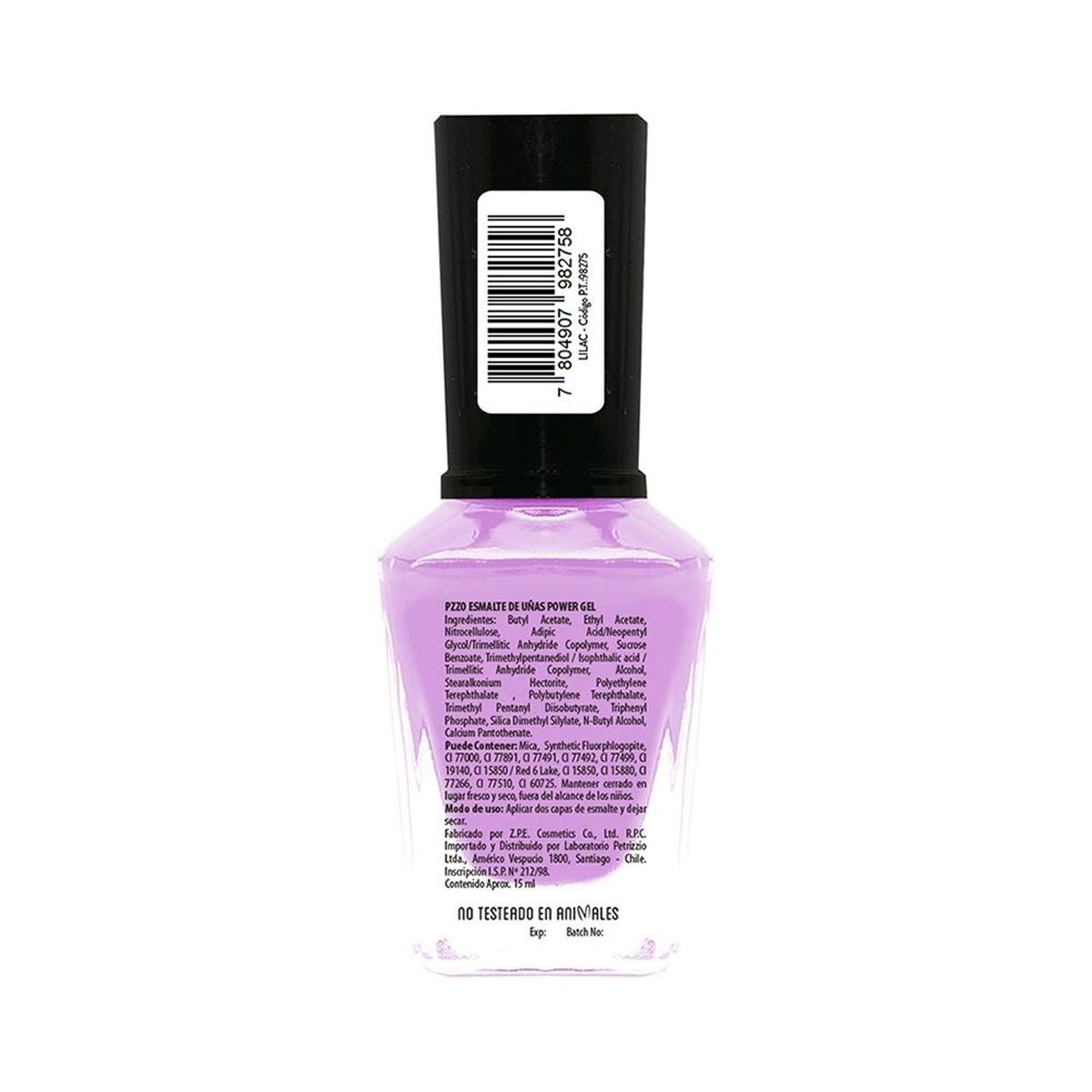 PETRIZZIO - Esmalte de Uñas Power Gel Lilac 15 ml Petrizzio