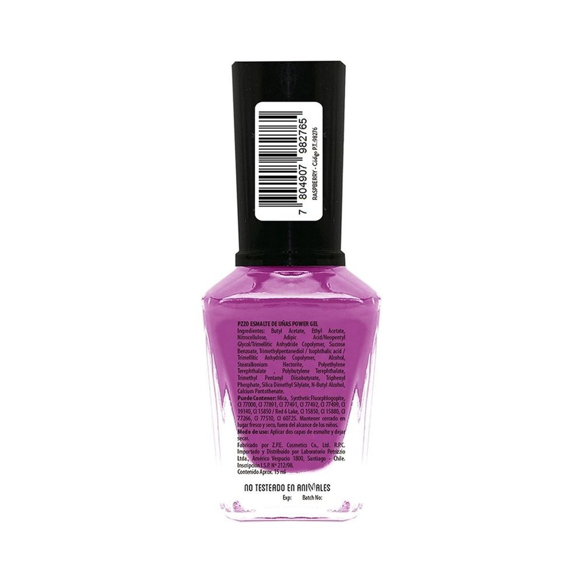 PETRIZZIO - Esmalte de uñas Frambuesa 15 ml Petrizzio
