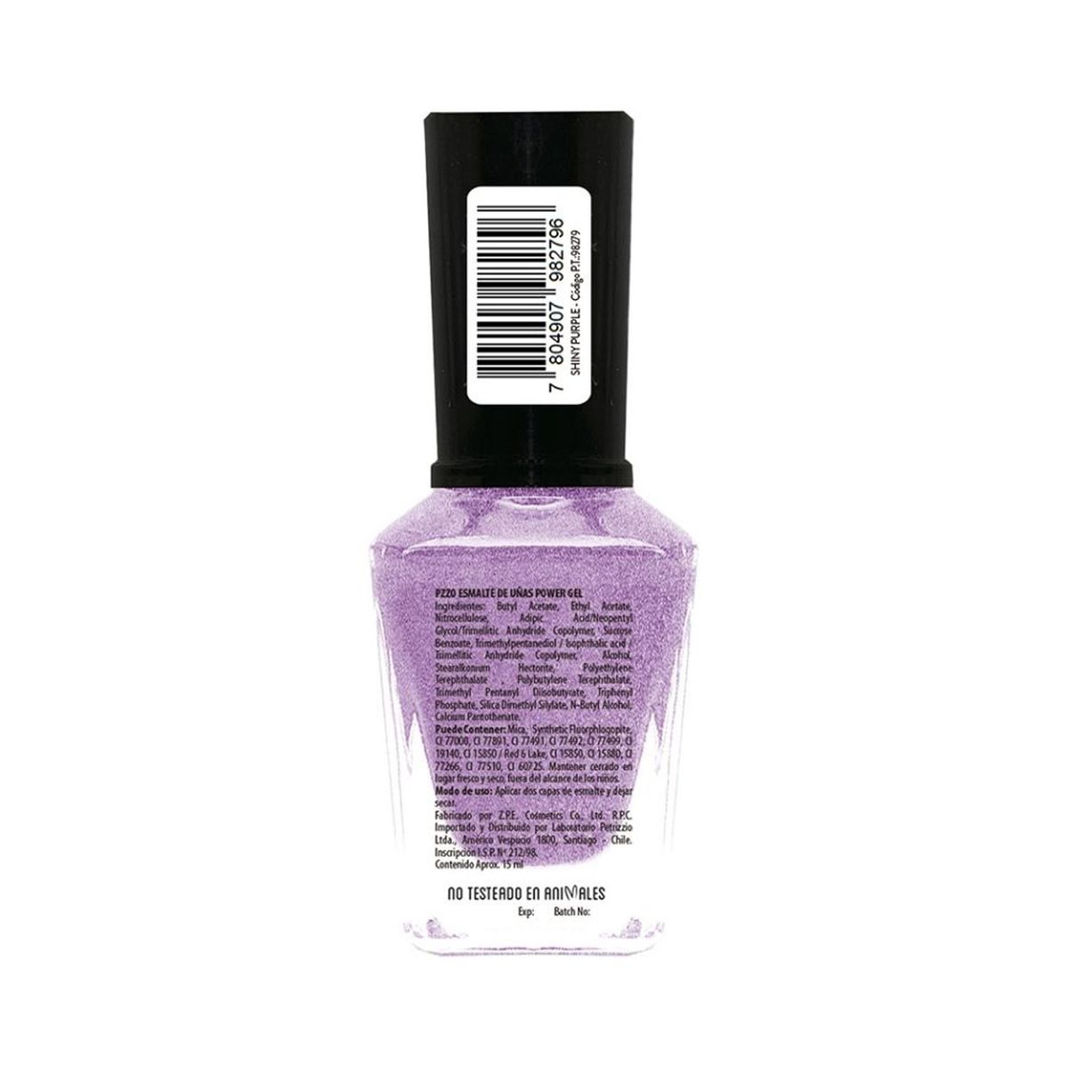 PETRIZZIO - Esmalte de Uñas Power Gel Shiny Purple 15 ml Petrizzio