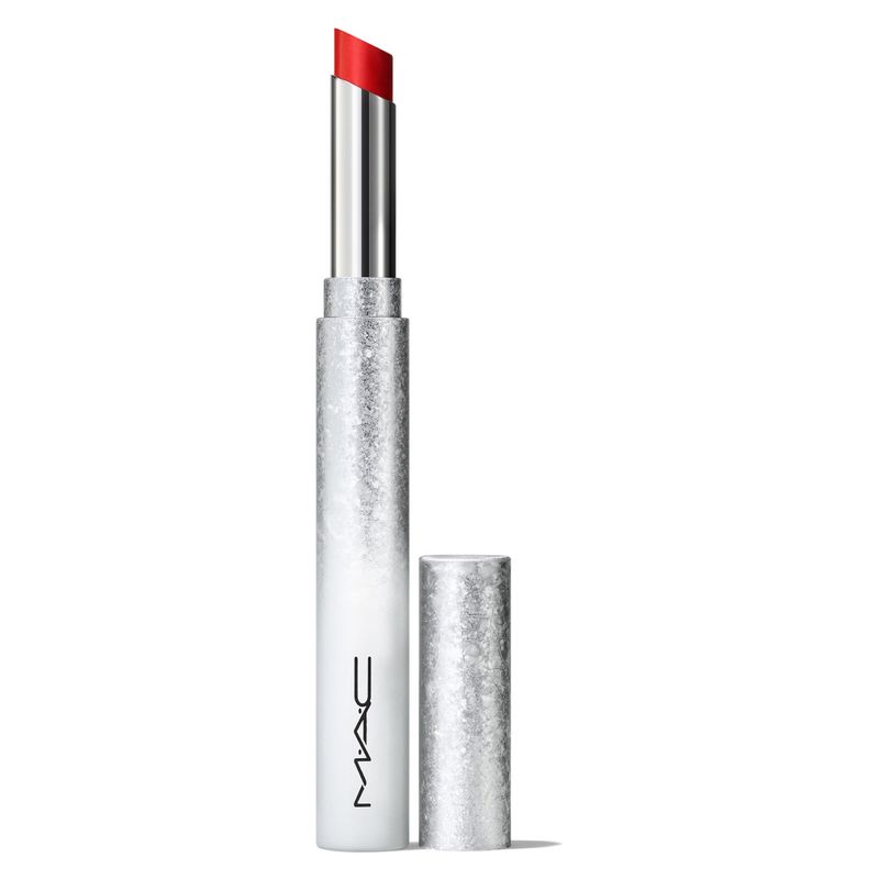 MAC - Labial M·A·C Powder Kiss Velvet Blur Slim Stick / Bizzare Blizzard Mac Cosmetics