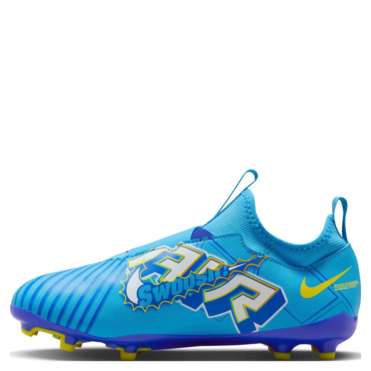 NIKE - Mercurial Zapatilla Fútbol Niño Celeste (31 A 36.5) Nike