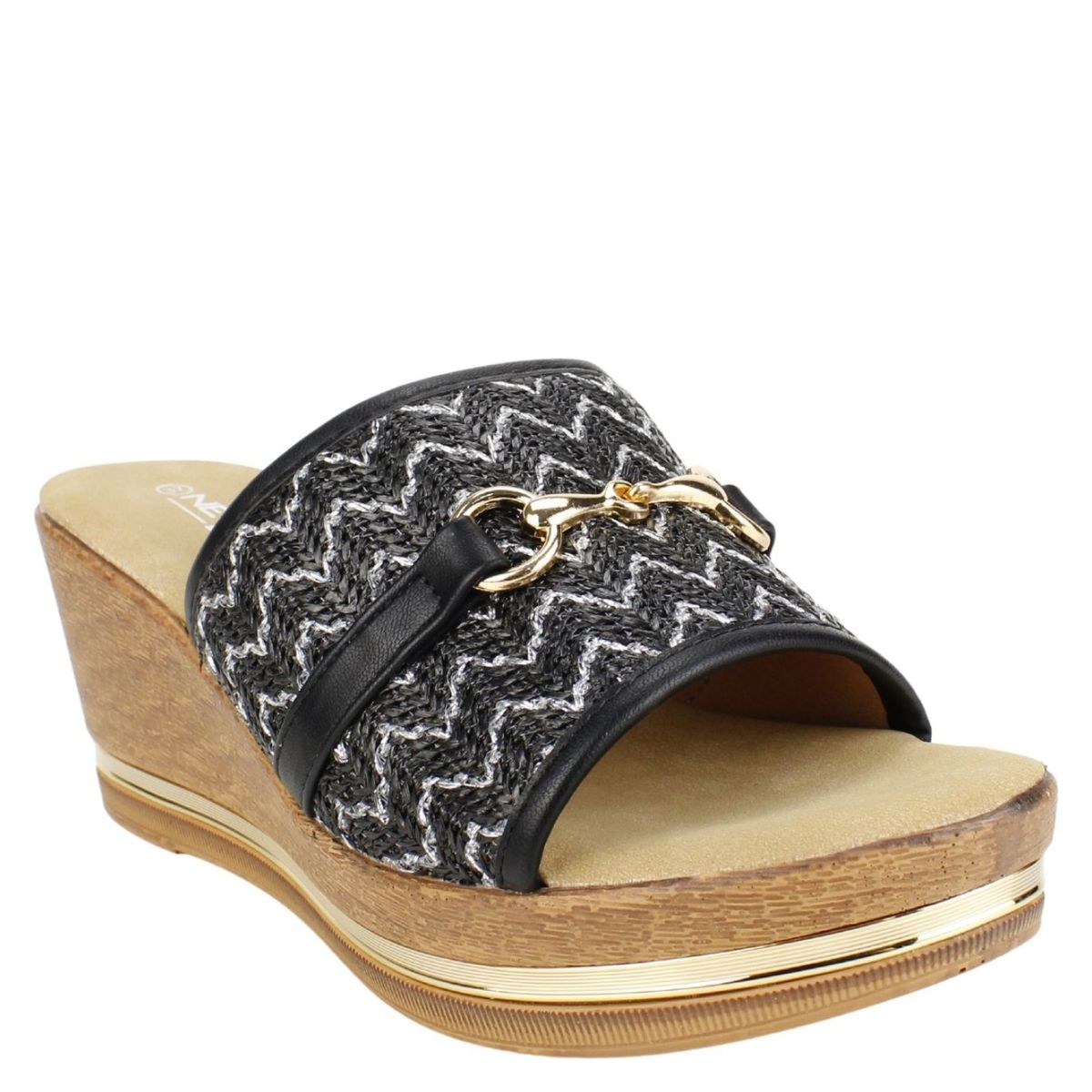 NEWWALK - Sandalia Mujer Negro Newwalk