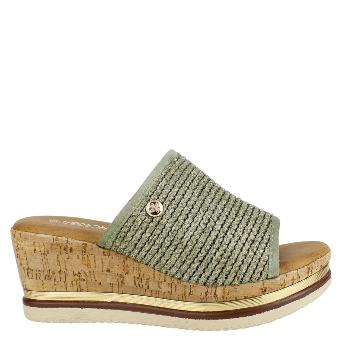 NEWWALK - Sandalia Mujer Verde Newwalk