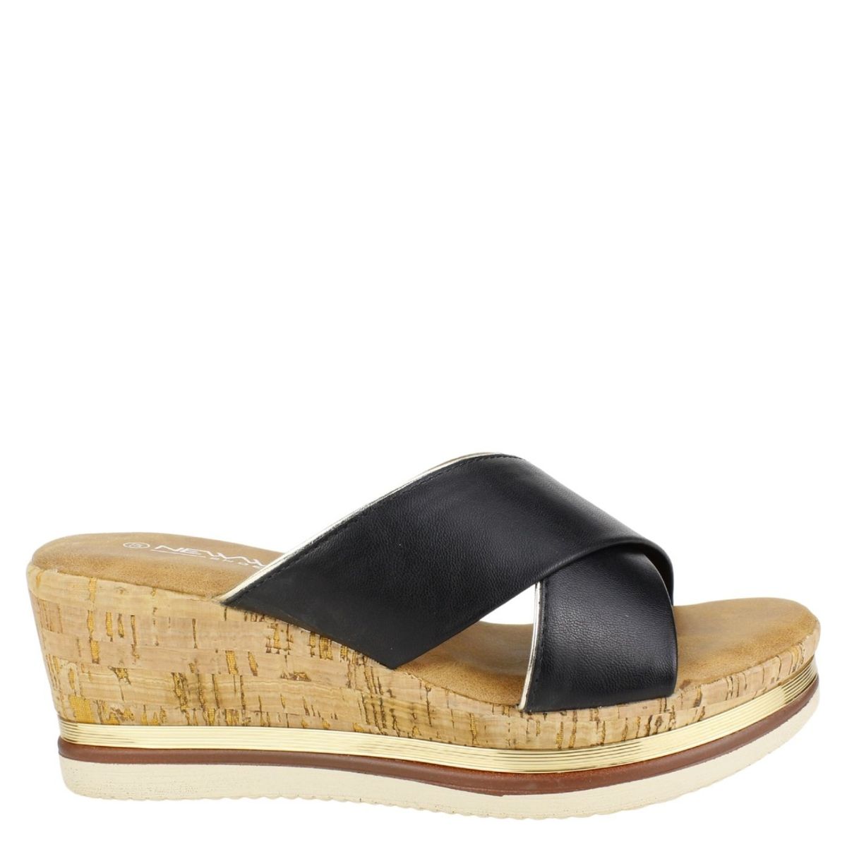 NEWWALK - Sandalia Mujer Negro Newwalk