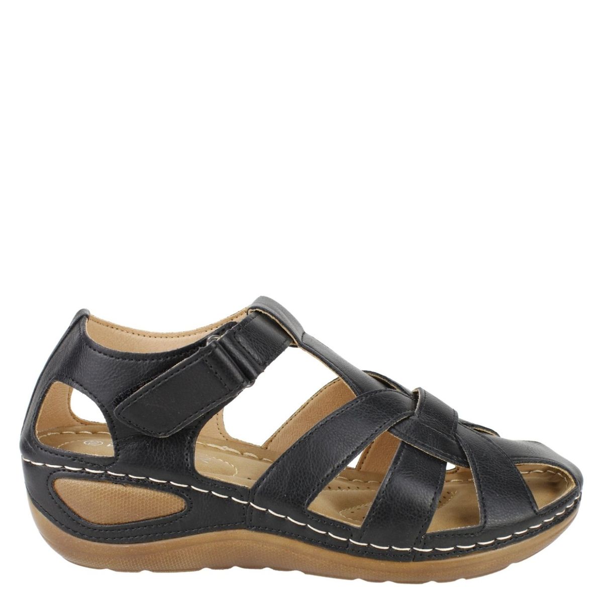NEWWALK - Sandalia Mujer Negro Newwalk