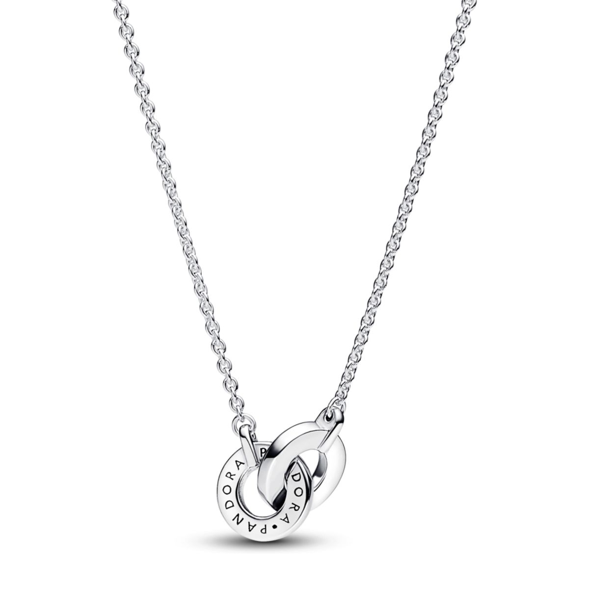 PANDORA - Collar Pavé Entrelazado Pandora Signature Mujer Pandora