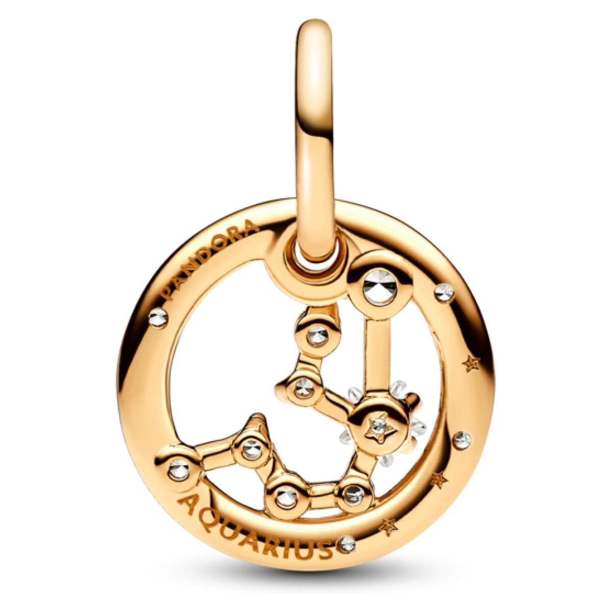 PANDORA - Charm Shine Signo Acuario Mujer Pandora