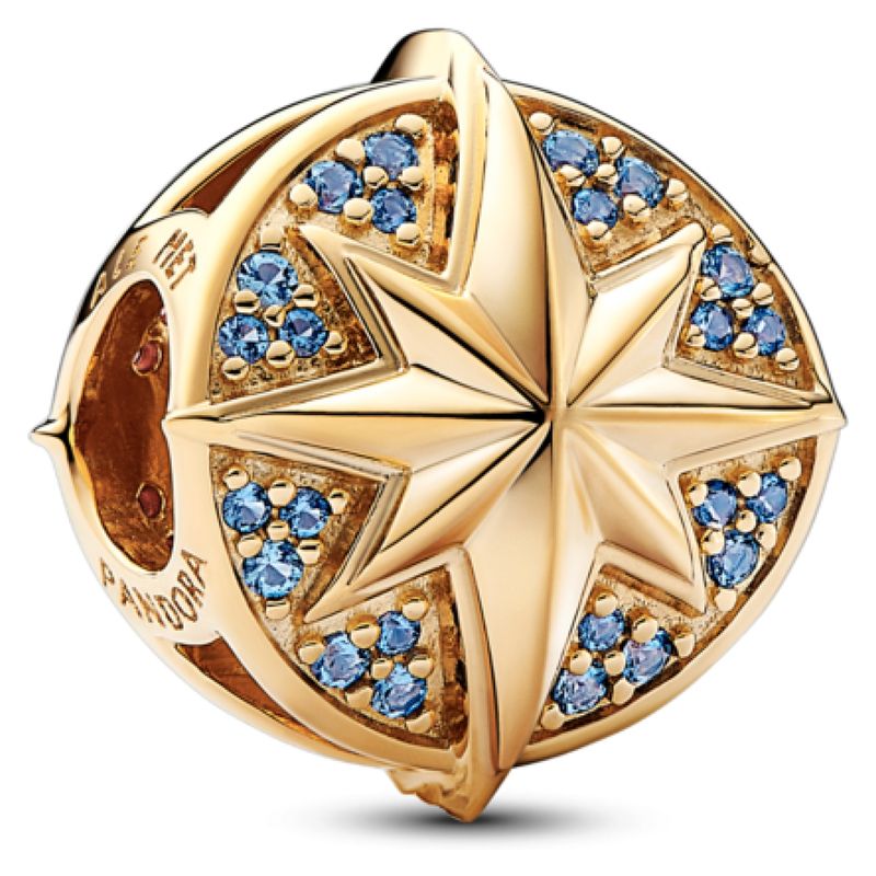 PANDORA - Charm Insignia Capitana Marvel De Marvel Mujer Pandora