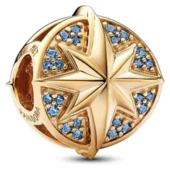PANDORA - Charm Insignia Capitana Marvel De Marvel Mujer