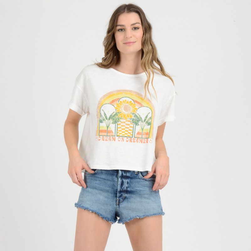 O'NEILL - Polera Manga Corta Algodón Mujer O'Neill