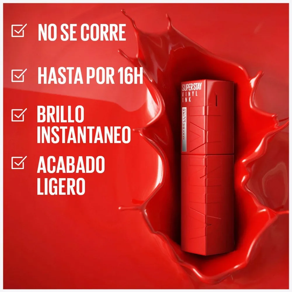 Maybelline Superstay Vinyl Ink Trilogía Favs, foto 5