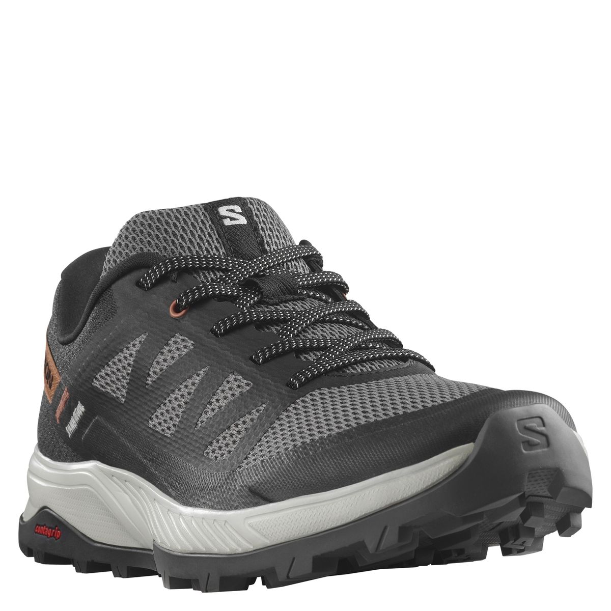 SALOMON - Outrise  Zapatilla Outdoor Mujer Negro Salomon