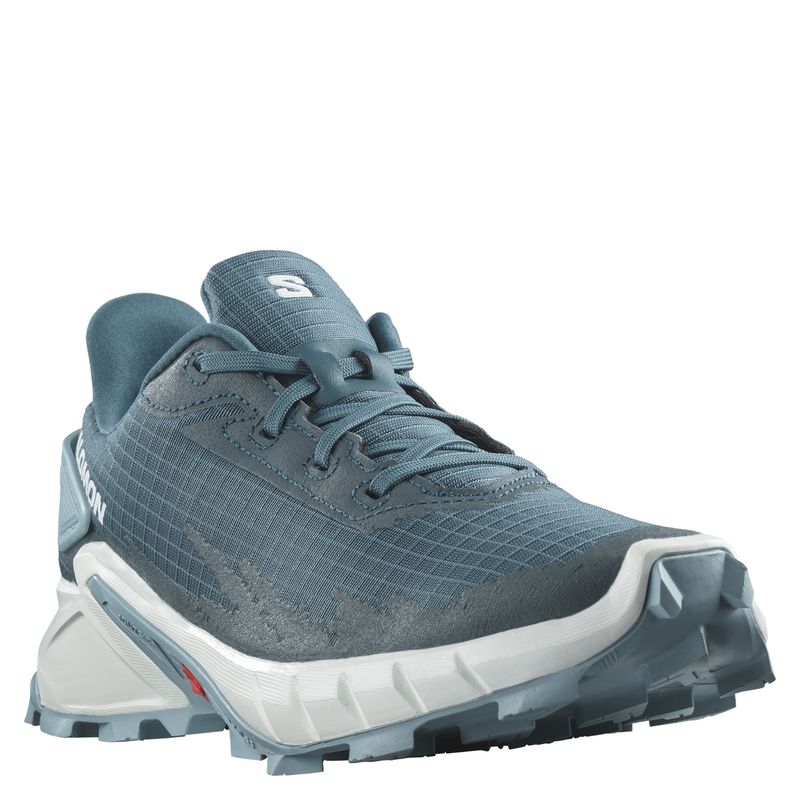 SALOMON - Alphacross 4  Zapatilla Outdoor Mujer Azul Salomon