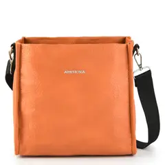 AMPHORA - Cartera Tipo Bandolera Zebre Camel Mujer