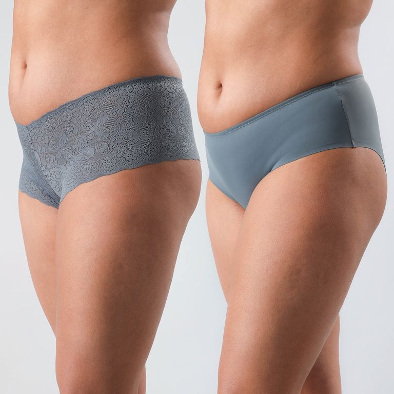 FLORES Pack 2 Pantaleta Mujer