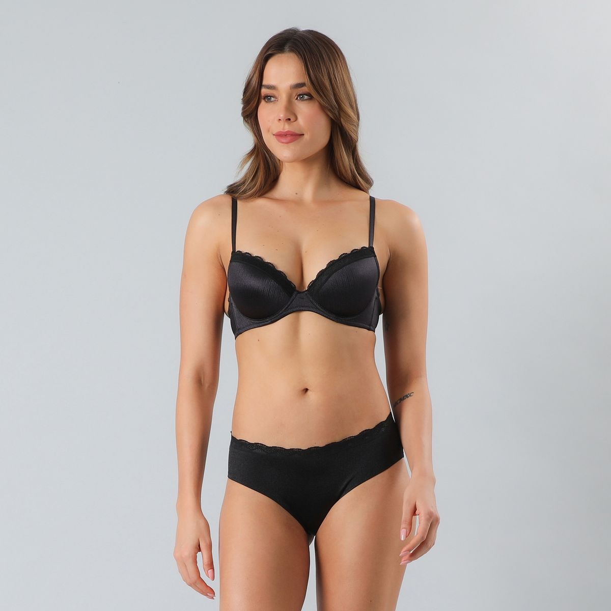 FLORES - Sostén Push Up Flores Mujer Flores