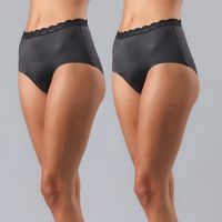 Pack 2 Calzones Tiro Alto Mujer