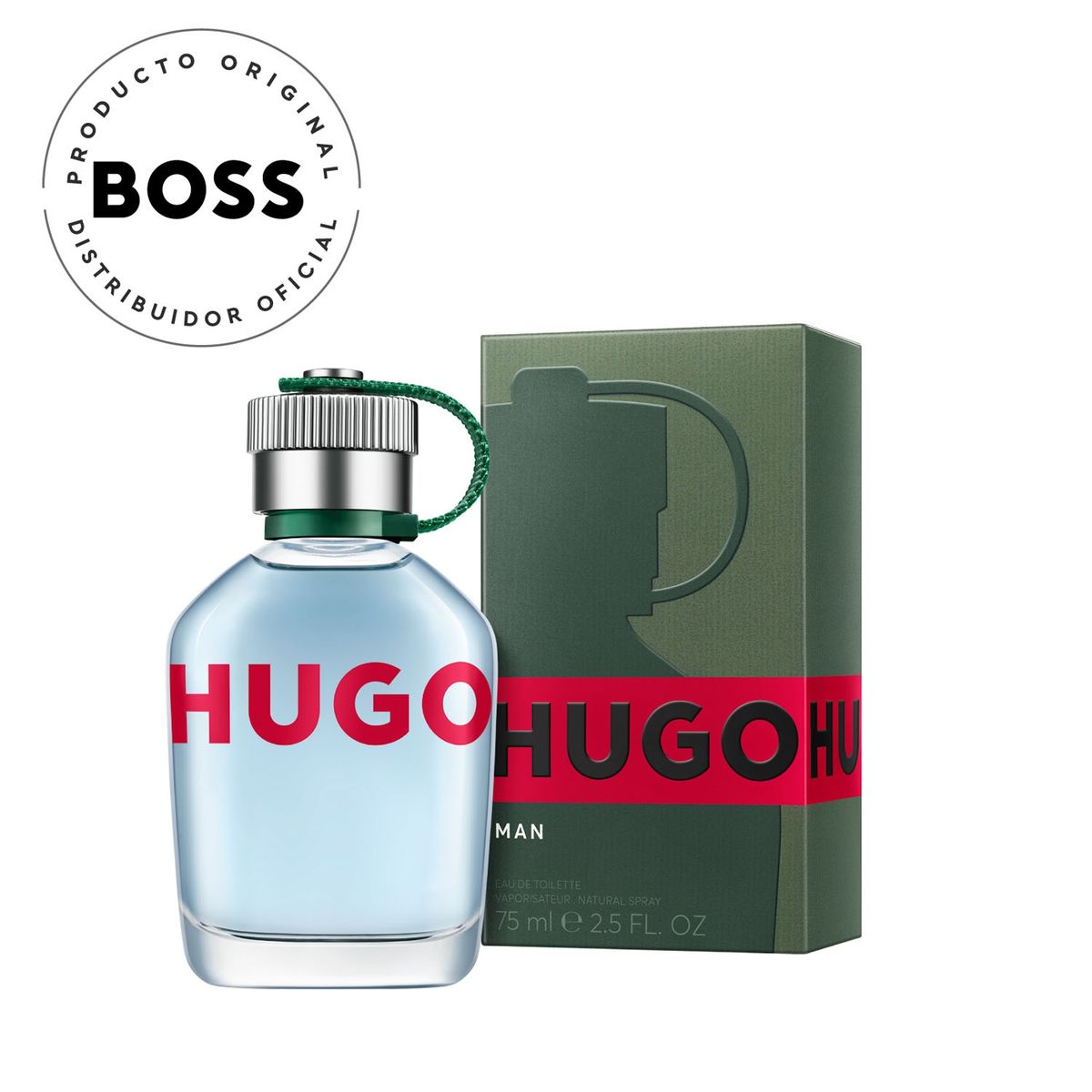 HUGO BOSS - HUGO Man Eau De Toilette Para Hombre 75 Ml