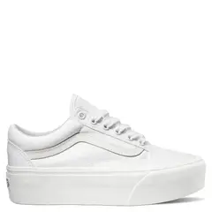 VANS - Ua Old Skool Stackform Zapatilla Urbana Mujer Blanco