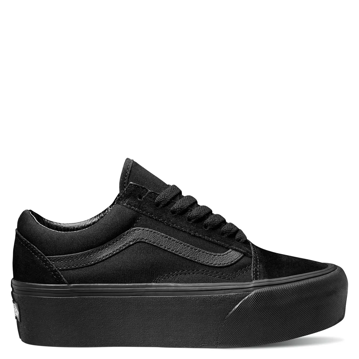 VANS - Ua Old Skool Stackform Zapatilla Urbana Mujer Negro Vans