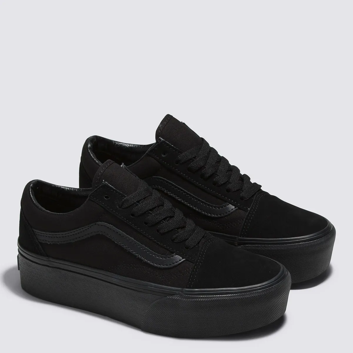 VANS - Ua Old Skool Stackform Zapatilla Urbana Mujer Negro Vans