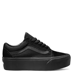 VANS - Ua Old Skool Stackform Zapatilla Urbana Mujer Negro