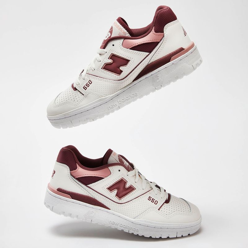 NEW BALANCE - 550 Zapatilla Urbana Mujer Blanco New Balance