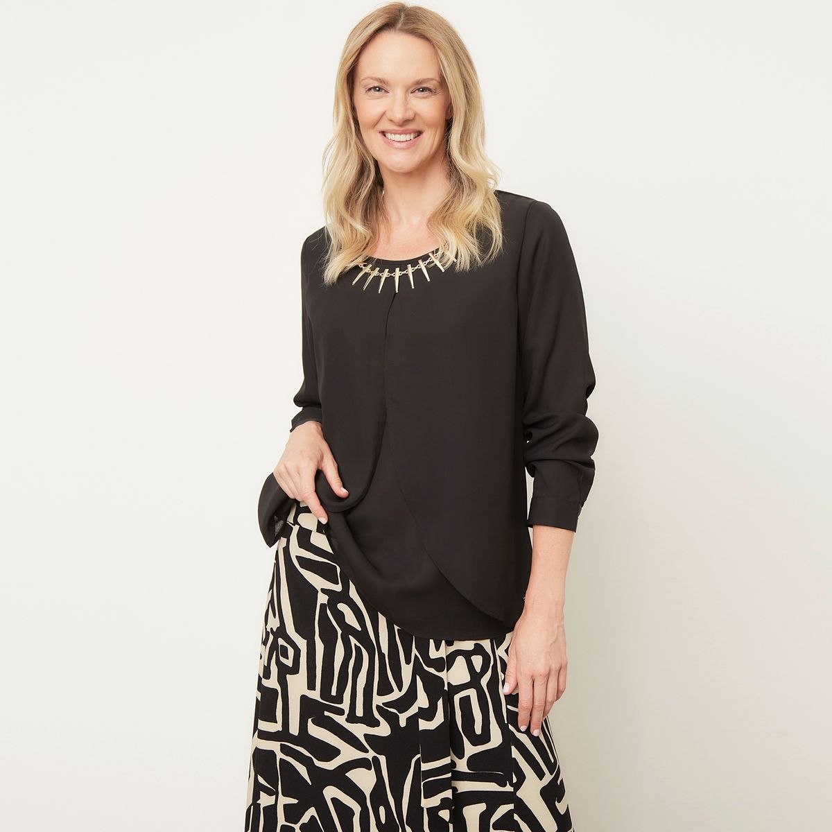 S COCCI - Blusa Manga Larga Mujer S Cocci