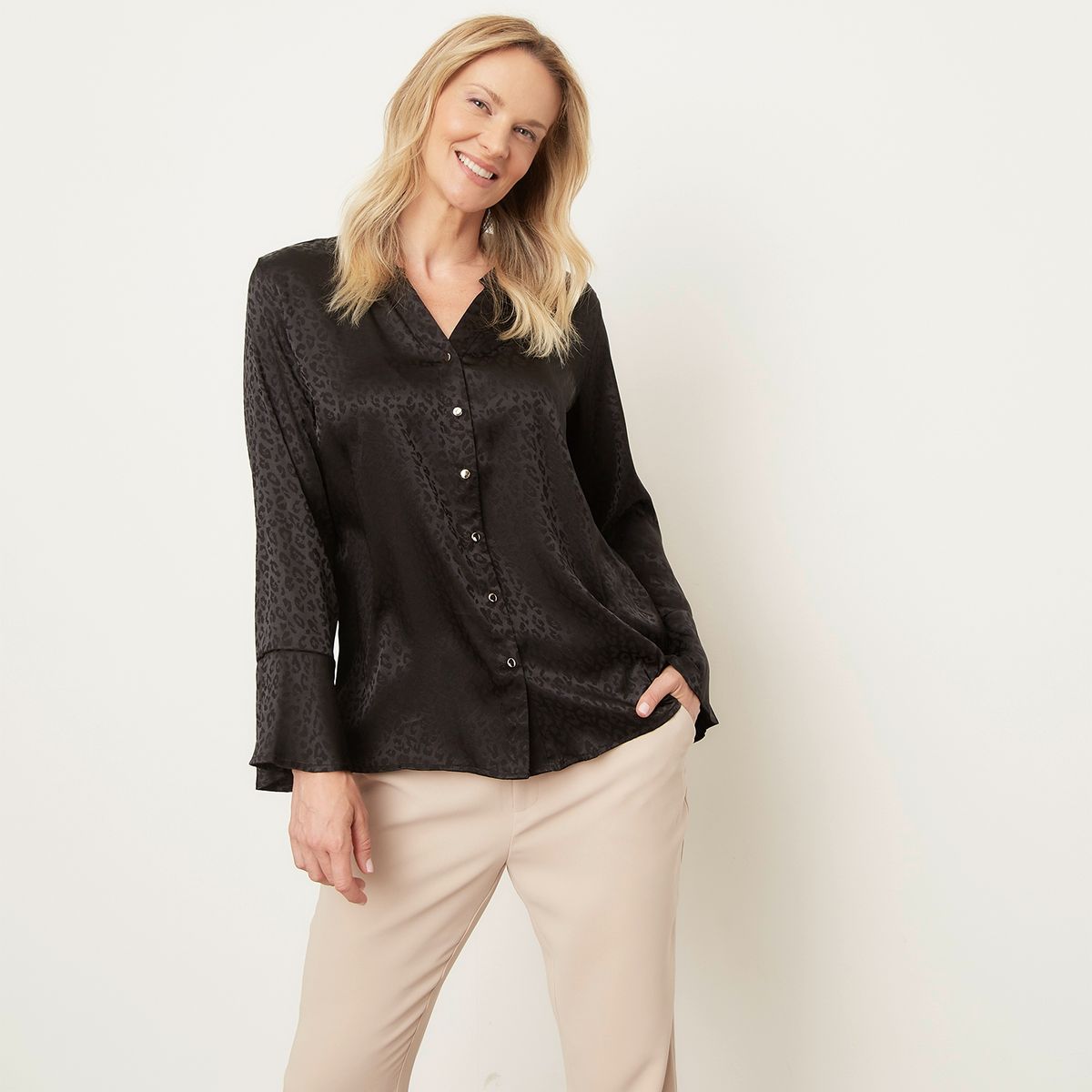 S COCCI - Blusa Manga Larga Mujer S Cocci