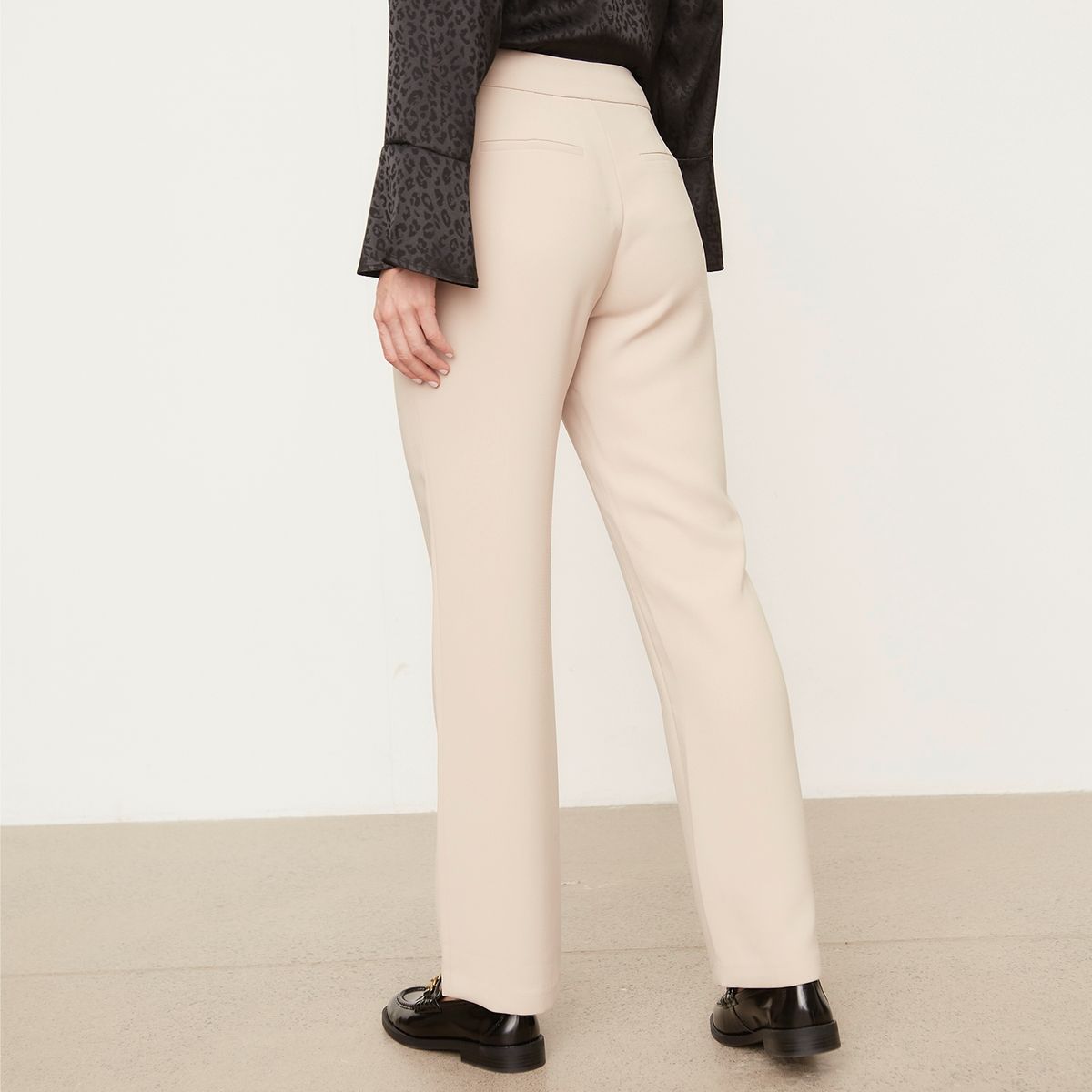 S COCCI - Pantalón Básico Tiro Alto Mujer S Cocci