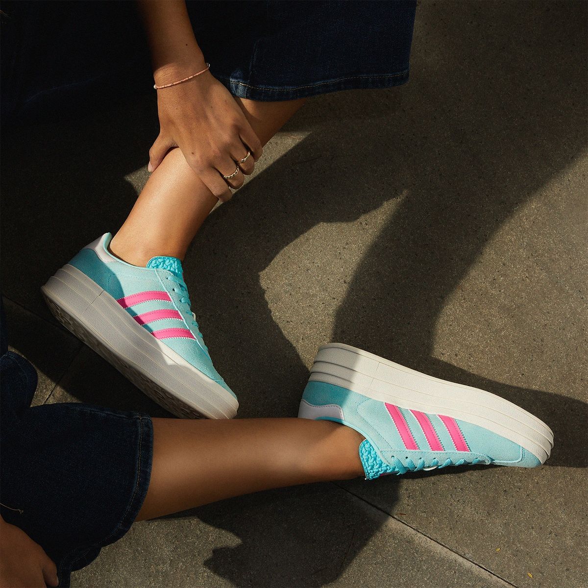 ADIDAS ORIGINALS - Gazelle Bold Zapatilla Urbana Mujer Azul Adidas Originals