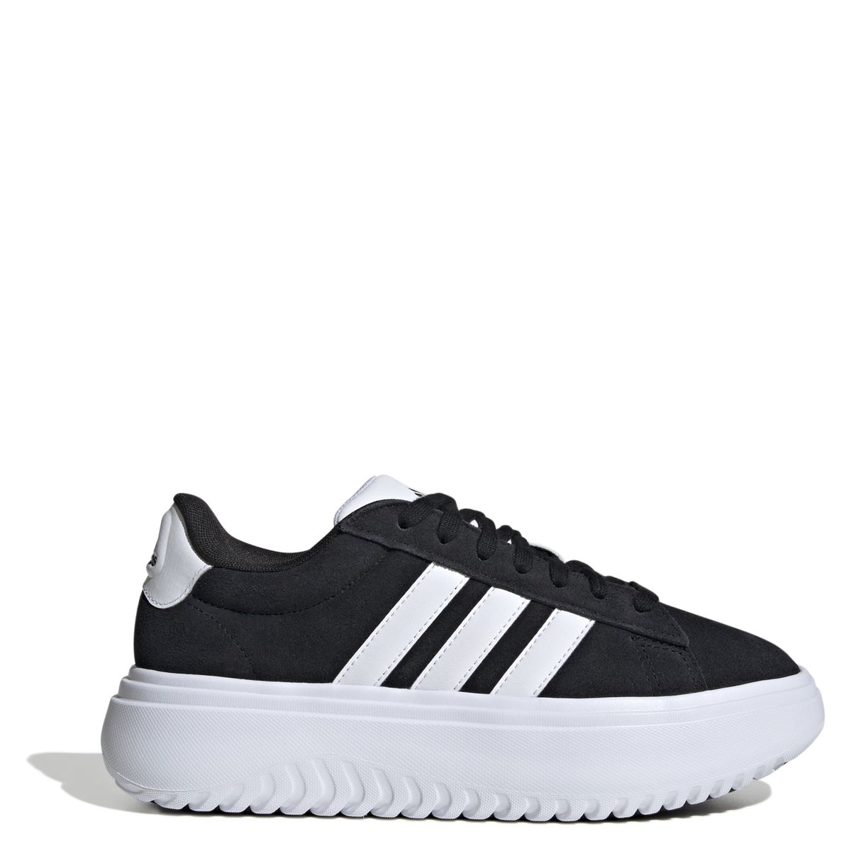 ADIDAS - Grand Court Pltf Suede Zapatilla Urbana Mujer Negro Adidas