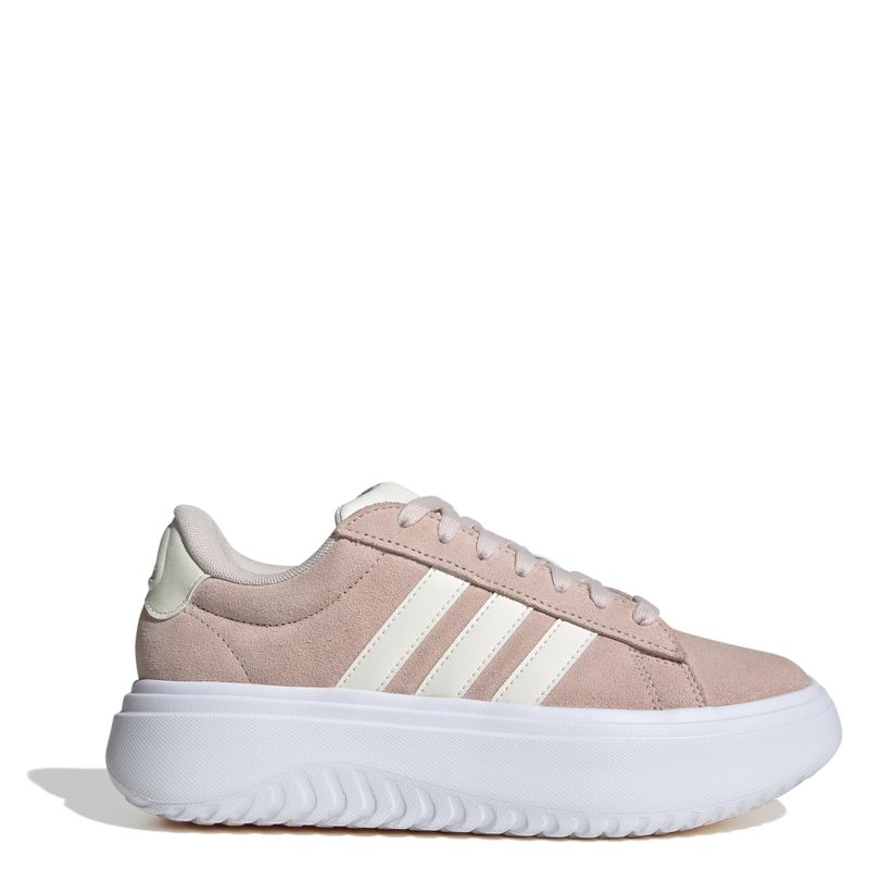 ADIDAS - Grand Court Pltfm Suede Zapatilla Urbana Mujer Rosado Adidas