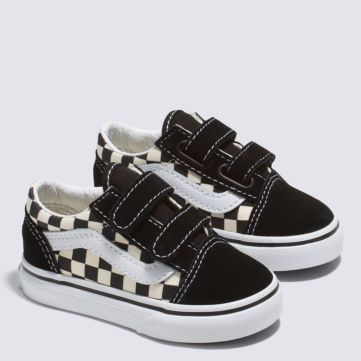 VANS - Td Old Skool V Zapatilla Urbana Unisex Negro (19 a 26.5) Vans