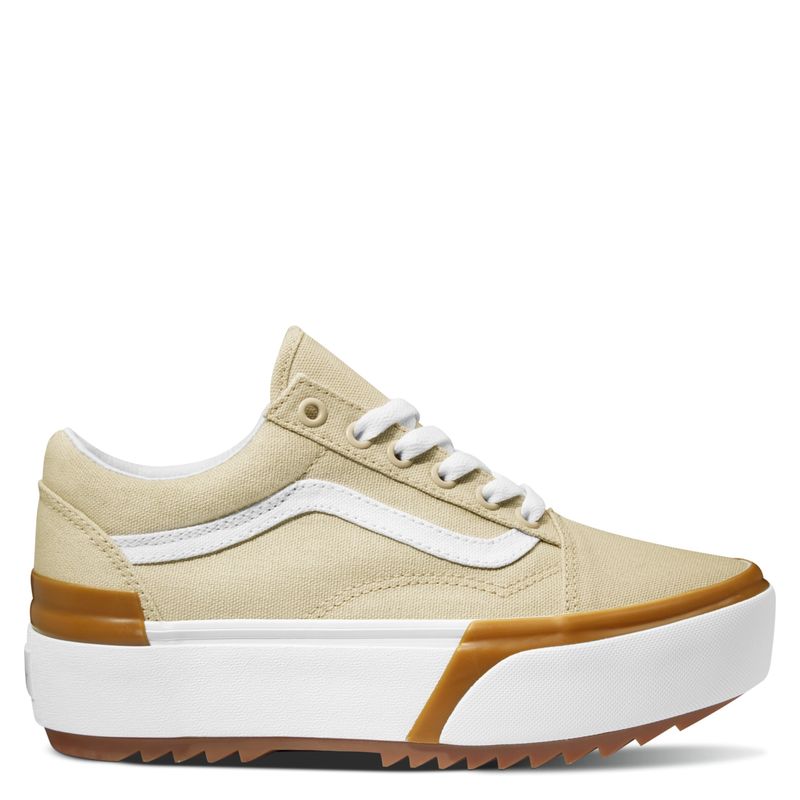 VANS - Old Skool Stacked Zapatilla Urbana Mujer Beige Vans