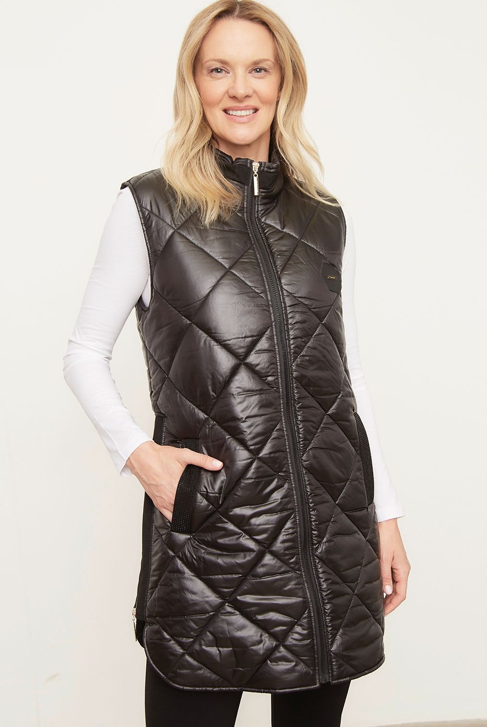 S COCCI - Parka Sin Mangas Mujer S. Cocci