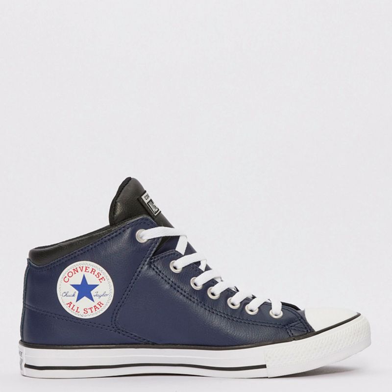 CONVERSE - Chuck Taylor High Street Zapatilla Urbana Hombre Azul Converse