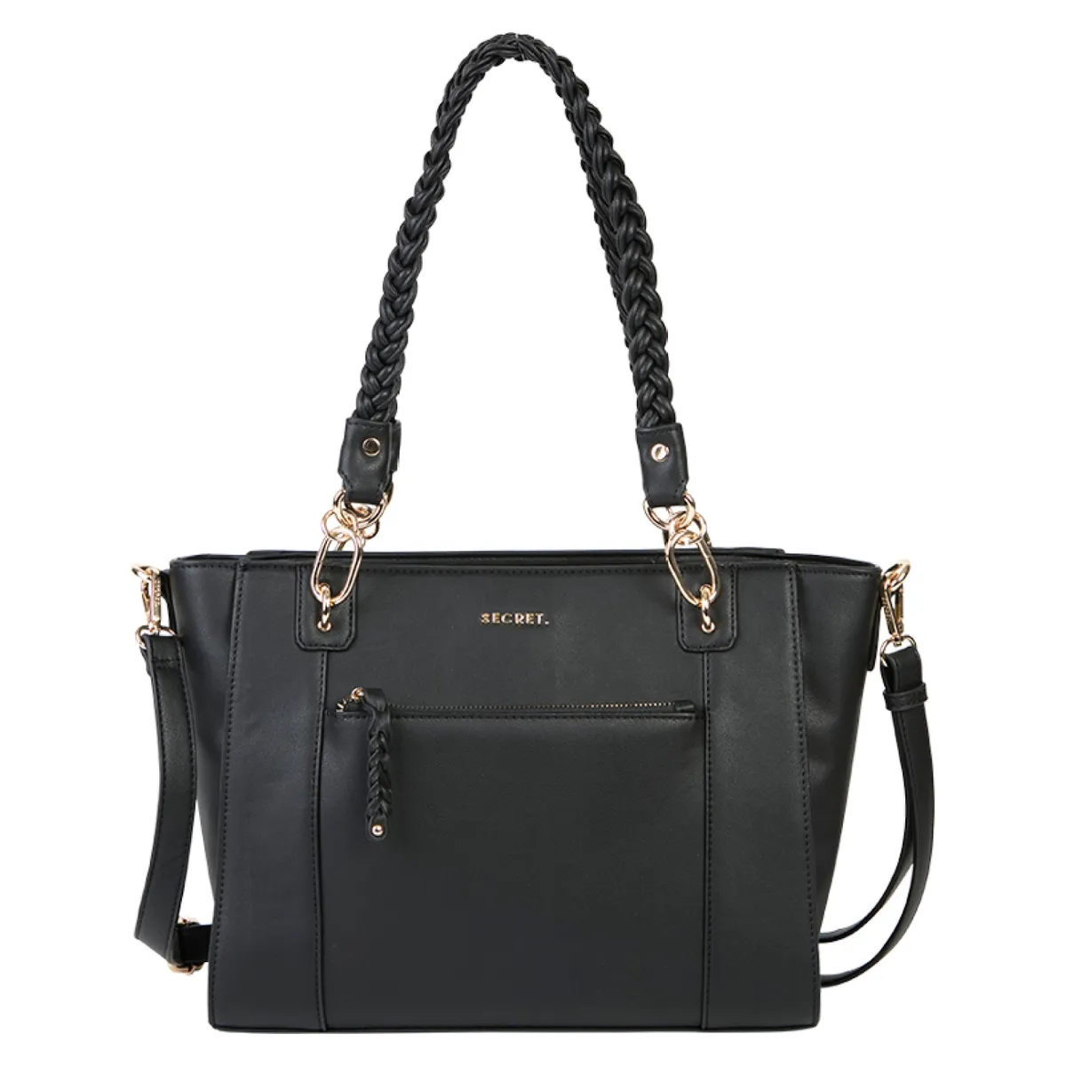 SECRET - Cartera Negra Mujer Secret