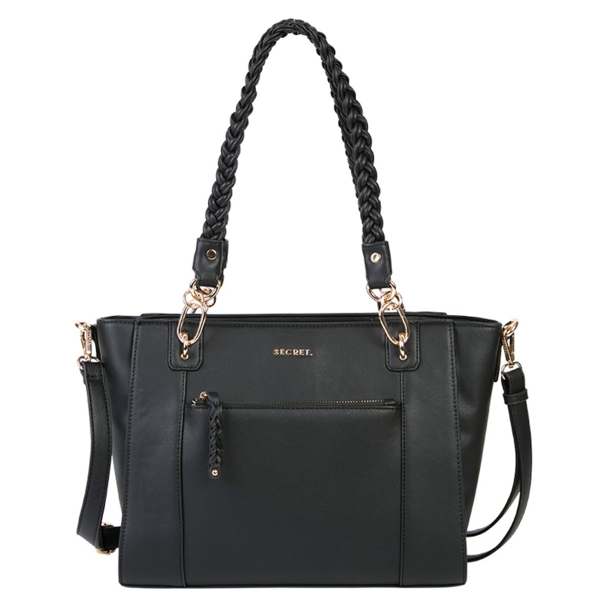 SECRET - Cartera Negra Mujer Secret