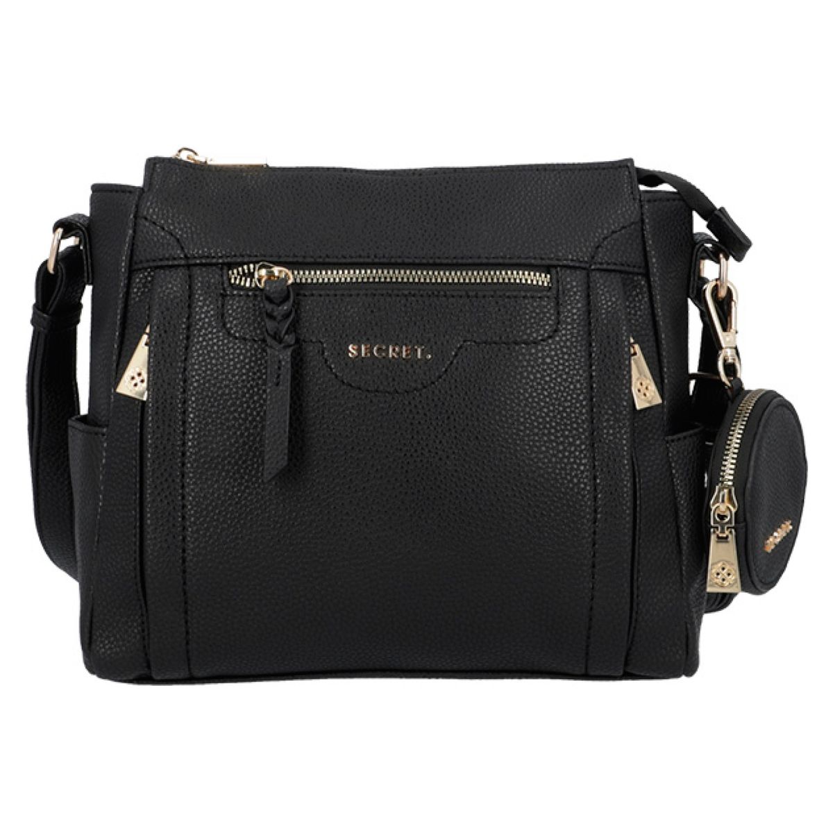 SECRET - Cartera Negra Mujer Secret