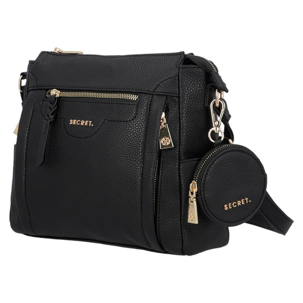 SECRET - Cartera Negra Mujer Secret