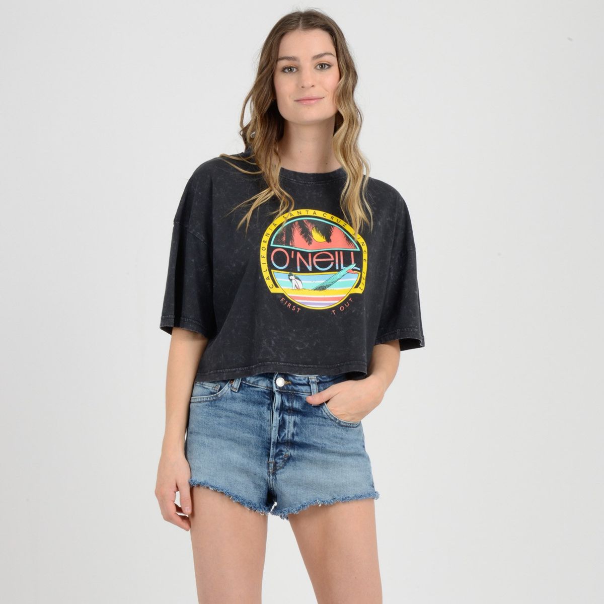 O'NEILL - Polera Manga Corta Algodón Mujer O'Neill