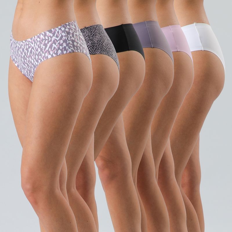FLORES - Pack De 6 Calzón Pantaleta Mujer Flores