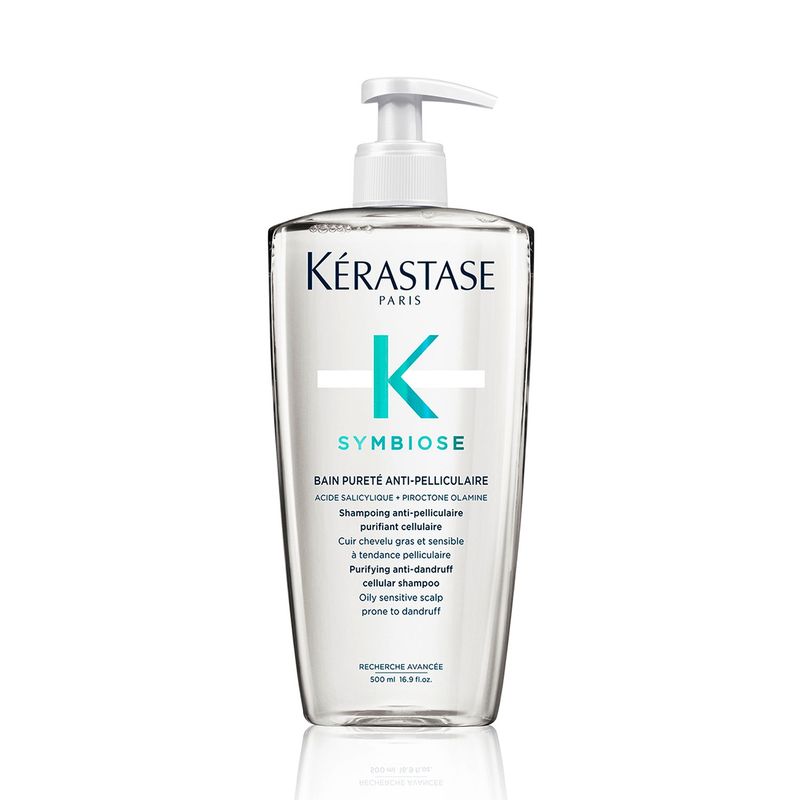KERASTASE - Shampoo Anticaspa Y Purificador Bain Pureté Anti-Pelliculaire Symbiose 500Ml