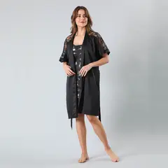 FLORES - Bata Midi Mujer