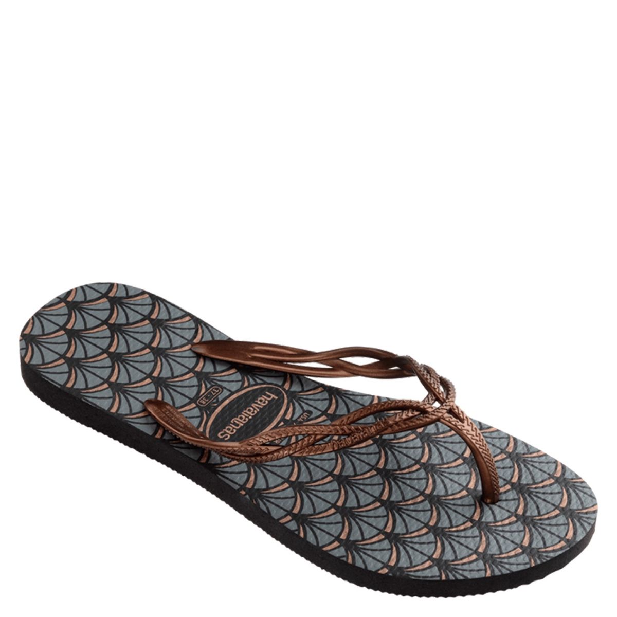HAVAIANAS - Hawaiana Mujer Negro Havaianas
